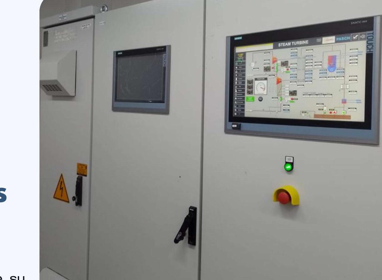 Tablero de control Siemens HMI